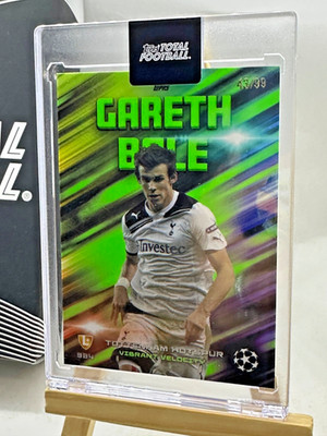 Topps Total Football 2024/25 Gareth Bale Vibrant Velocity /99 Tottenham Legend