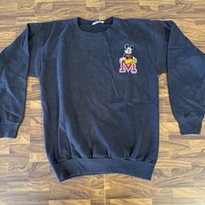 VTG Disney Mickey Co. Or Mickey Unlimited Sweatshirt Embroidered Size L