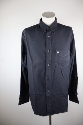 Murphy & Nye Hemd Baumwolle Hemd Herren 2XL Herr Vintage Casual Lange Ärmel Logo