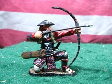 TEIC, The East of India Company, Japanese Samurai Soldier, Archer, Kneeling