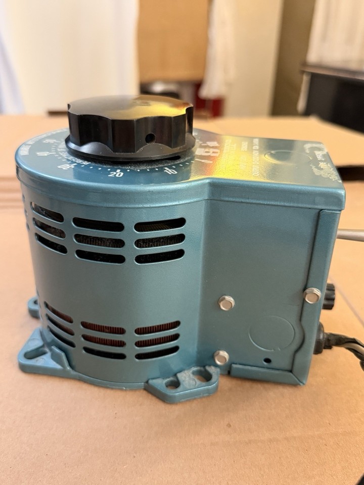 Staco Energy Variable Autotransformer Type 2PF 1010 0-120V/140V 120V ...