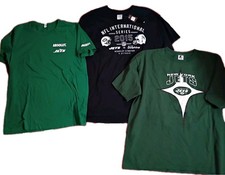 Vintage 90s New York Jets Starter Made In USA T Shirt XL LOT 3 Tees Nwt