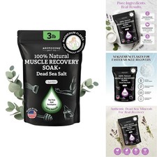 Aromasong Muscle Recovery Bath Soak 3 LB - Natural Bath - Made In USA MS-003-3