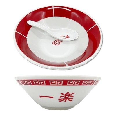 NARUTO & BORUTO SHINOBI-ZATO Exclusive Ichiraku Ramen Bowl Renge Spoon Set Mint