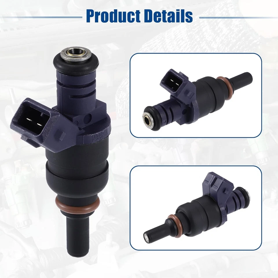 Inyectores de combustible 1439800 para BMW 330ci 330i 330xi 530i X3 X5 Z3 Z4 I6 2001-06 6 piezas Foto 4 de 4