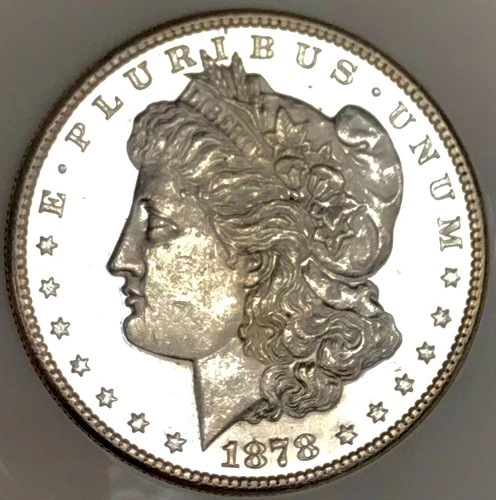 1878 S MORGAN DOLLAR ULTRA PROOF LIKE! MS++++++PL BEAUTY! WOW COIN!  NR #64050