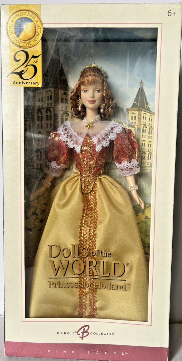 Barbie Dolls of the World 2005 Princess of Holland Doll Pink Label G8055