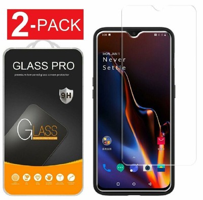 2-Pack  Premium Tempered Glass Screen Protector Saver for OnePlus 6T