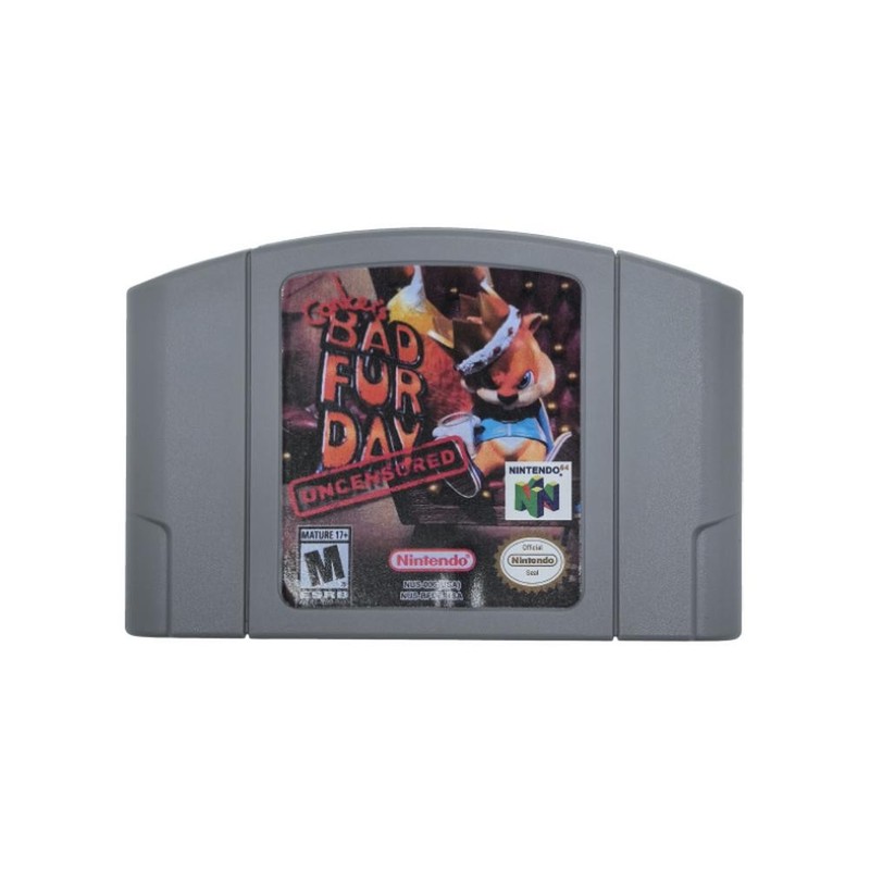N64 Conker's Bad Fur Day complete-in-box