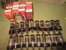 (25) + NOS NIB to Good Sylvania & Other 6BL7GTA Radio Audio Tubes