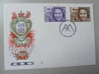GB FDC 1973 Royal Wedding Princess Anne & Mark Phillips Benham Woodcut cover