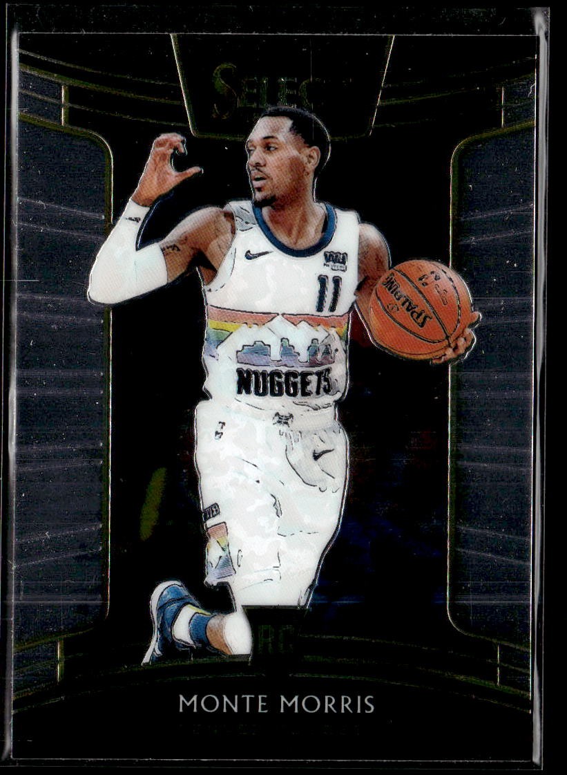 2018-19 Panini Select #34 Monte Morris