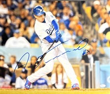 Alex Guerrero Signed 16x20 Los Angeles Dodgers Photo JSA W894783