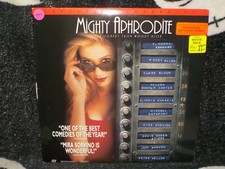 Mighty Aphrodite Letterbox Laserdisc LD Woody Allen Mira Sorvino Free Ship 50