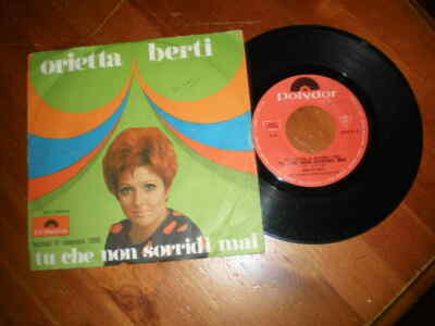 ORIETTA BERTI-Du lächelst nie/Für alles Gute, das du mich liebst-45g-POLYDOR-
