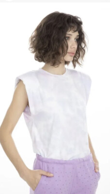 Generation Love Lex Tie-Dye Tank Lilac/white tie-dye Large BNWT