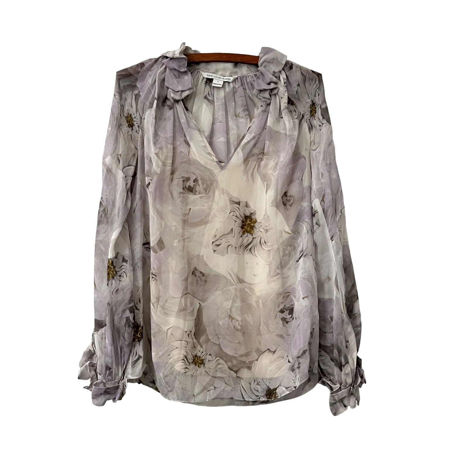 Volantes Diane von Furstenberg Tops para mujer