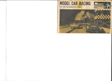 1966 Original Vintage Monogram Model Slot Car Racing Catalog