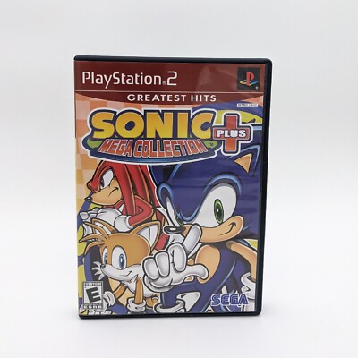 Sonic Mega Collection Plus (Sony PlayStation 2, 2004) PS2 Complete CIB