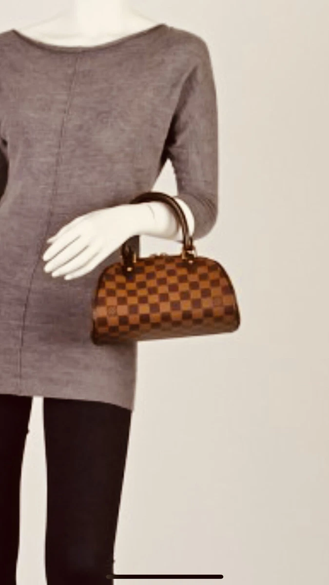 100% Authentic LOUIS VUITTON RIVERA MINI HAND BAG PURSE DAMIER