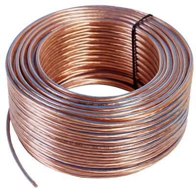 100 m Ring 99,99% OFC Kupfer Lautsprecherkabel 2 x 2,5 mm² Made in Germany 100m