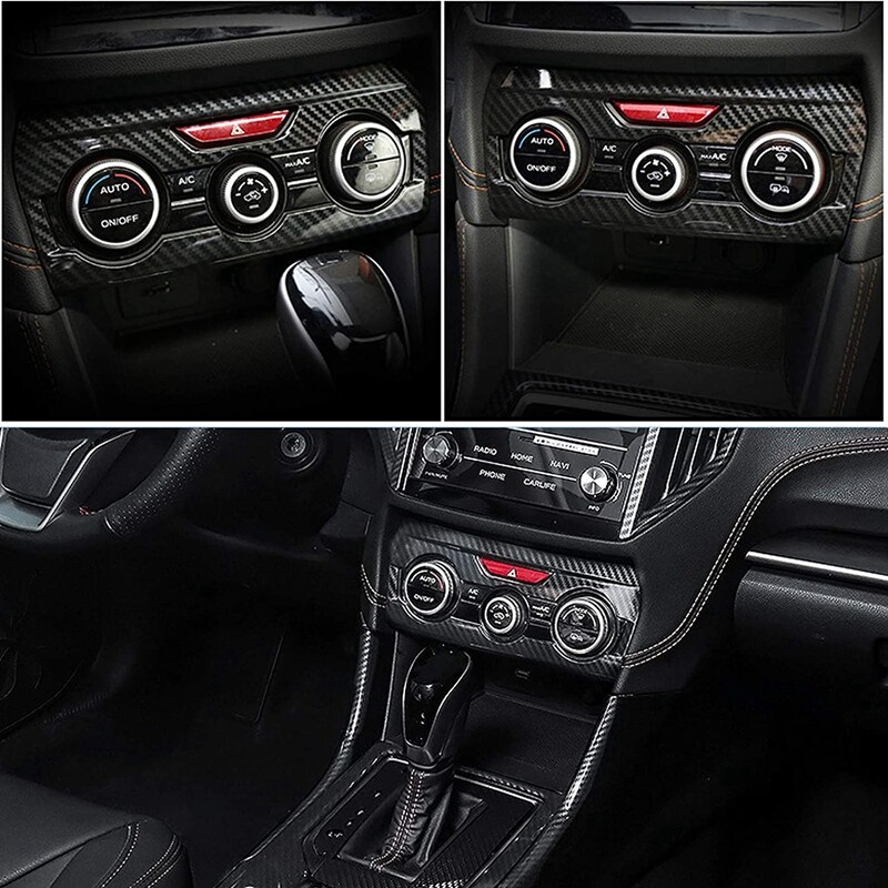 For 2019-2024 Ram 1500 Carbon Fiber Dashboard Fog Light Switch Trims For 2019-2024 Ram 1500 Carbon Fiber Dashboard Fog Light Switch Trims