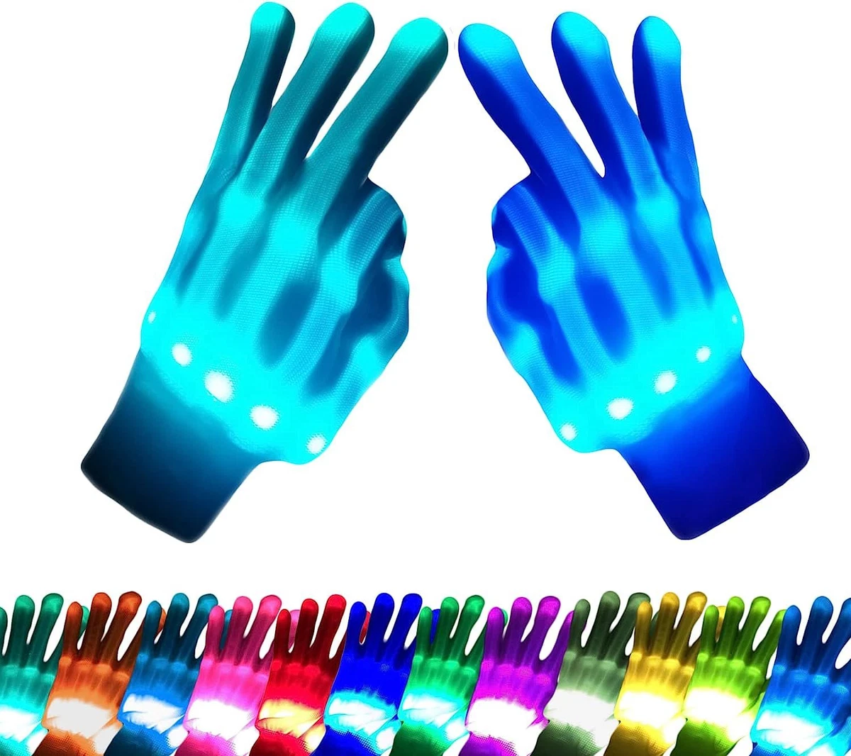 12+ Blue Dress With Gloves