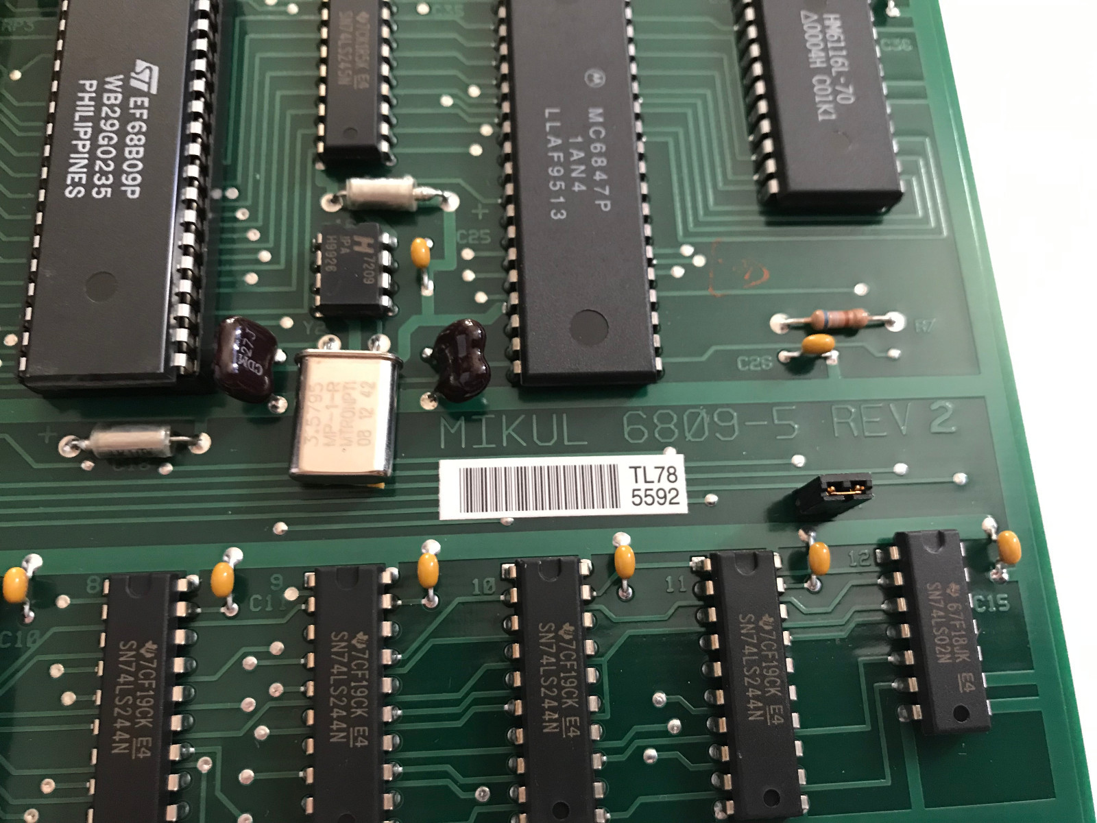 MIKUL 6809-5 REV 2 OVEN CPU PCB CIRCUIT BOARD 15153-1084,ST | eBay