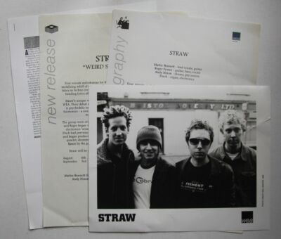 Straw UK Presskit Biography Publishing Photo