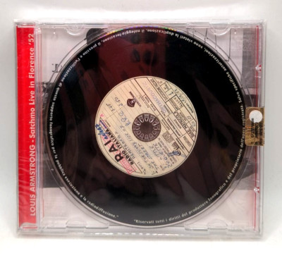 LOUIS ARMSTRONG - SATCHMO LIVE IN FLORENCE 52 - CD ALBUM LIVE SEALED