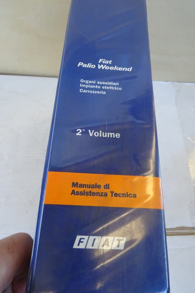manuale officina Fiat Palio Weekend impianto elettrico carrozzeria 1997 - Immagine 3 di 4
