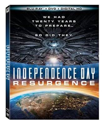 Independence Day Resurgence(BlurayDVDDigital HD) - Blu-ray - GOOD