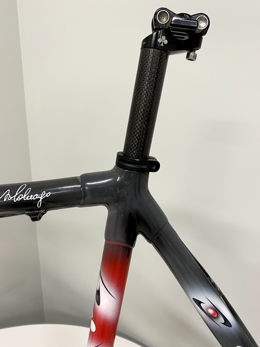 2005 Colnago C50 HP Traditional 58cm Red Art Decor Frameset Star