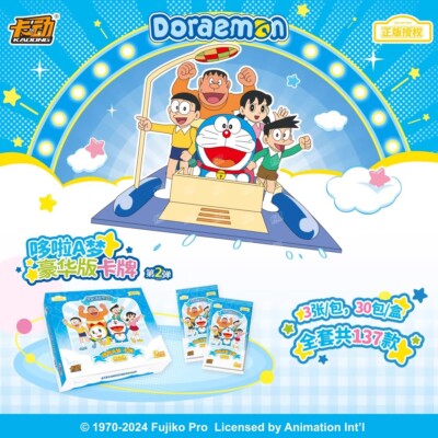 2024 Kadong Doraemon Anime Trading Card Game CCG Official Booster