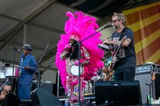 Cyril Neville Monk Boudreaux and Ander Osborne of Voice of the W- 2014 Photo