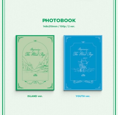 THE WIND 1st Mini Album [Beginning The Wind Page] YOUTH Ver CD+