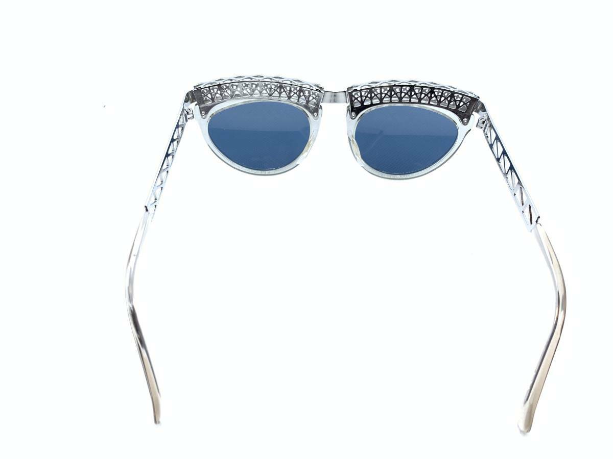NEW Vintage Jean Paul Gaultier Sunglasses 56-0271 EIFFEL TOWER Silver Frame image 3