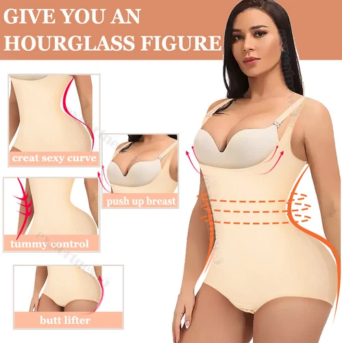 Fajas Colombianas Reductoras Levanta Cola Post Surgery Tummy Control Girdle Slim - Picture 5 of 18