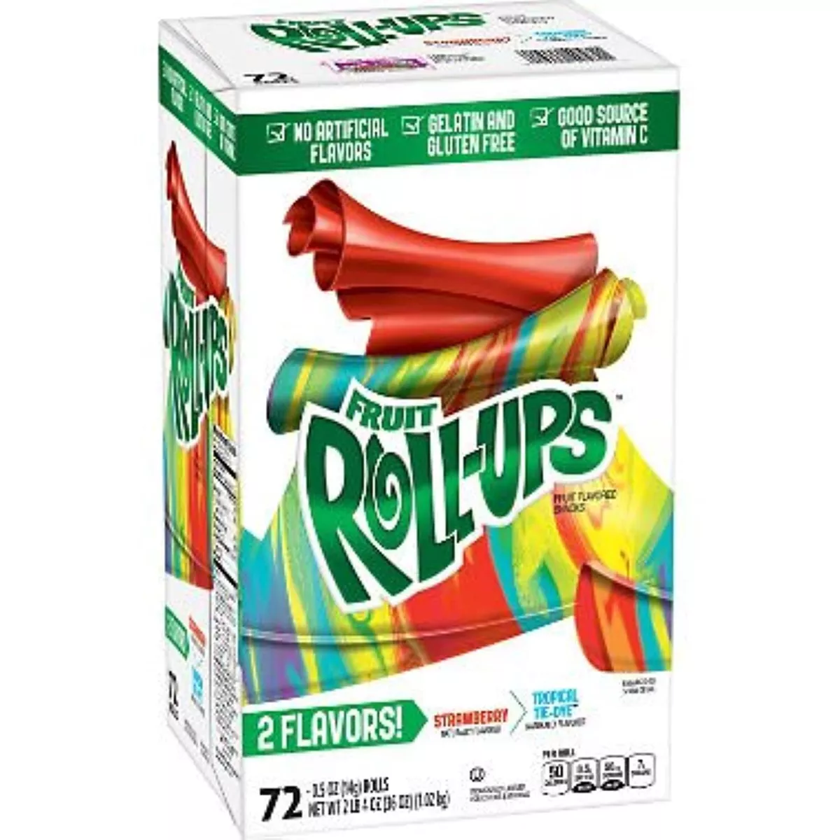 Fruit Roll-Ups Fruit Snacks Variety Pack (0.5 oz., 72 pk.)