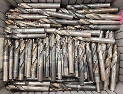 Straight Shank Drills LOT of 108lb's Machinist Tool Tools Cutting CNC Cutter