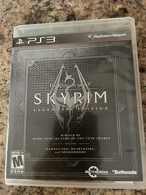 The Elder Scrolls V: Skyrim -- Legendary Edition (Sony PlayStation 3, 2013)