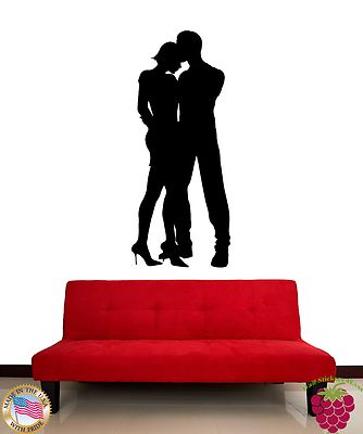 Wall Stickers Vinyl Decal Dance Romantic Love Couple (z1087) | eBay