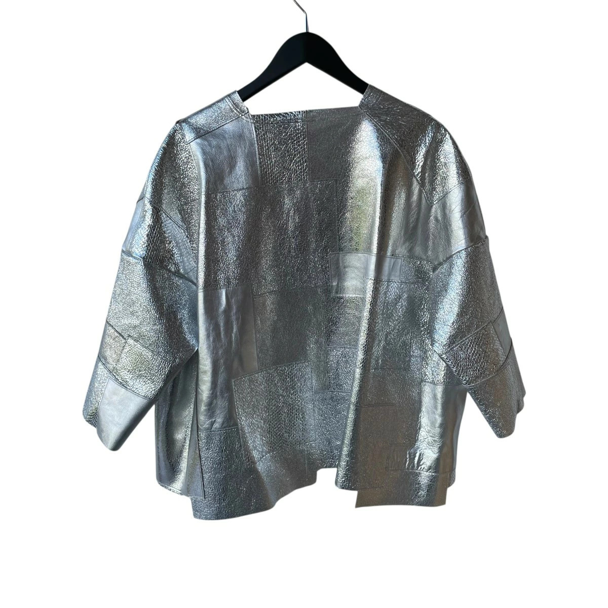 Used JUNYA WATANABE CDG Leather Patchwork Reflect… - image 2