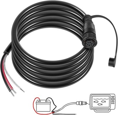 for Humminbird 720110-1 PC13 APEX XPLORE Power Cable w/Twist-Lock