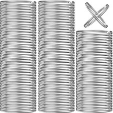 300PCS Split Key Rings, Key Rings Bulk for Keychain and Crafts, 1 Inch 25Mm