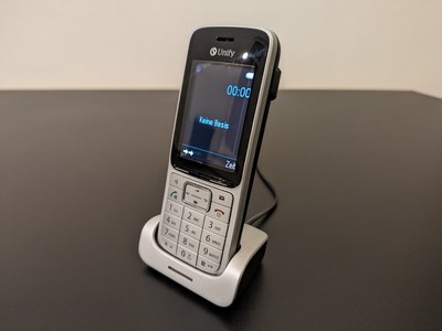 Unify OpenScape DECT Phone SL6 inklusive Ladeschale (Siemens Telefon schnurlos)