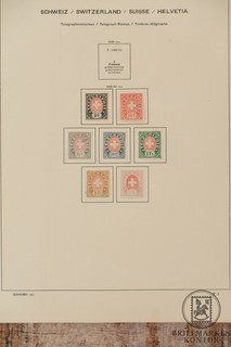 Suiza Colección ATM recibos Pro Juventute NABRA las 67 fotos en el texto #0903