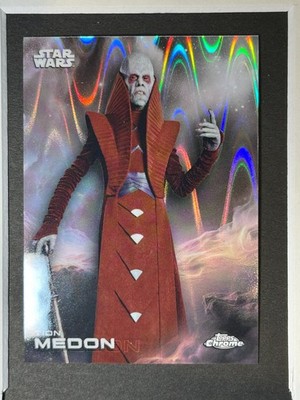 #183 Tion Medon 2025 Topps Chrome Star Wars RAYWAVE Refractor