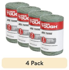 4 Pack 190ft Jute Twine Green 7 Lb Working Load Limit Great for Gardening New