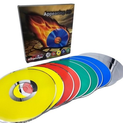 Appearing CD Magic Professional Magician Gimmick Stage Magic Trick for Magic